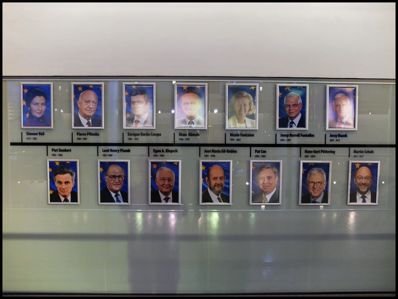 Parlement Européen - Strasbourg
Les présidents de l'Europe