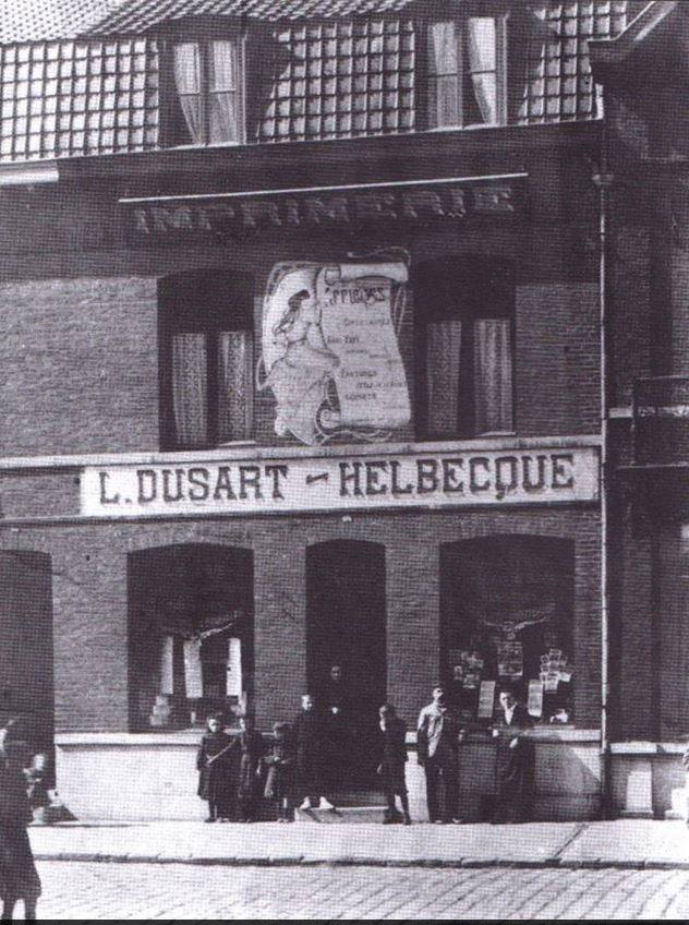 Le magasin en 1900.