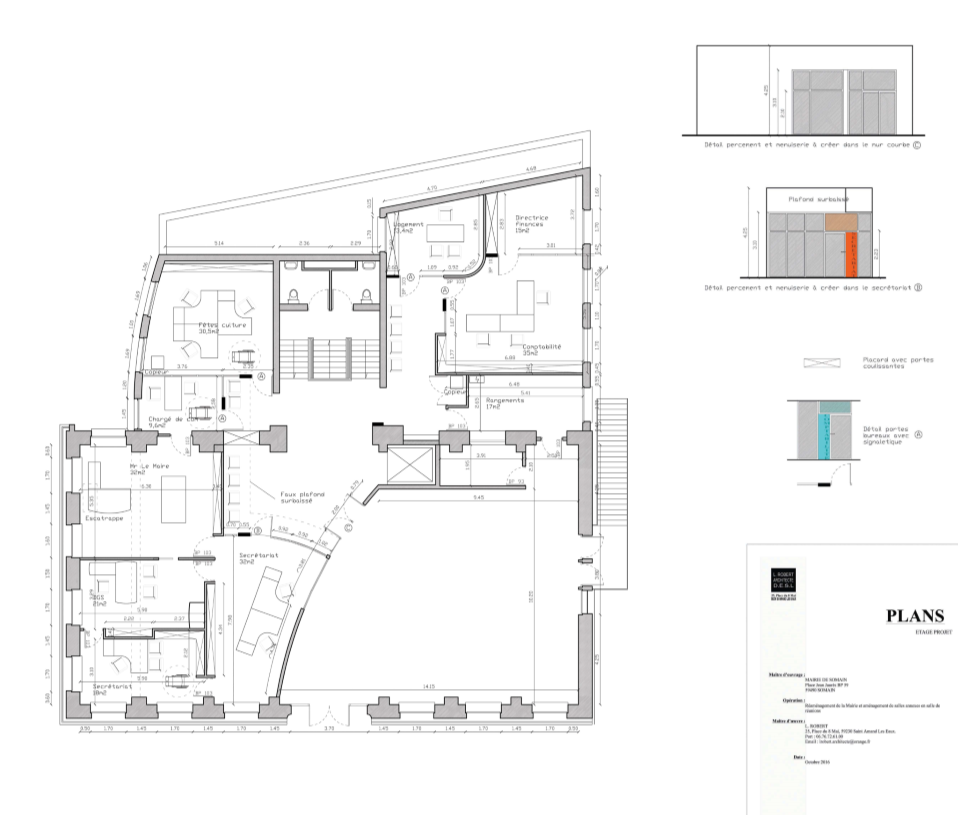 Plan etage