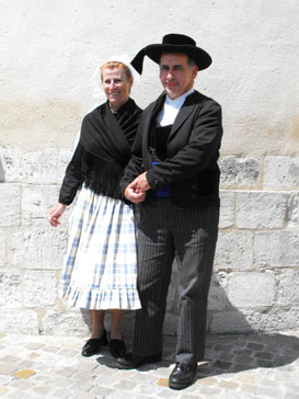 Costume de travail de Saint Pol de Léon
Costume de travail de Chateauneuf du Faou