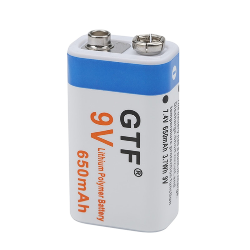 batterie  GTF  li-polymère 9V 650mAh