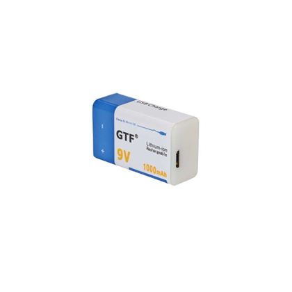 batterie GTF  micro USB lithium-ion 9V 1000mAh