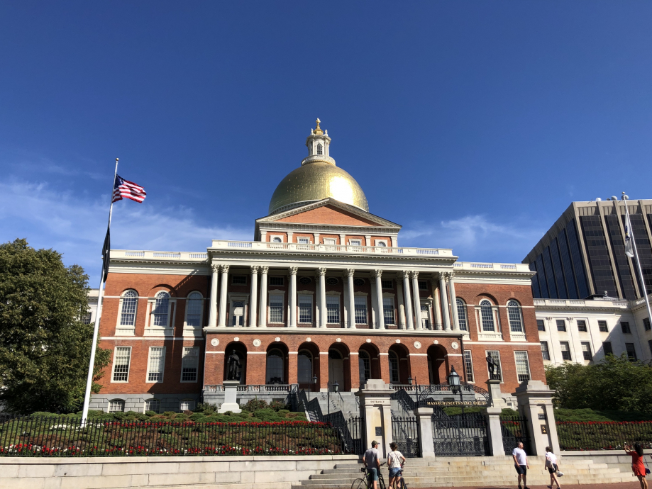 Le Capitole de Boston, alias le Massachusetts State House