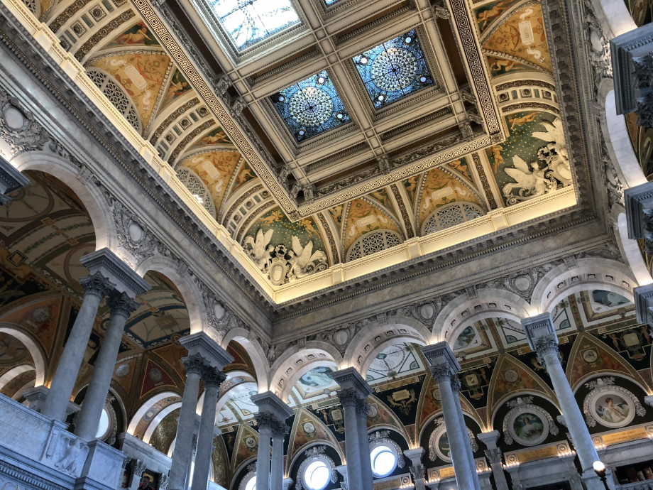 A l'intérieur de la Library of Congress