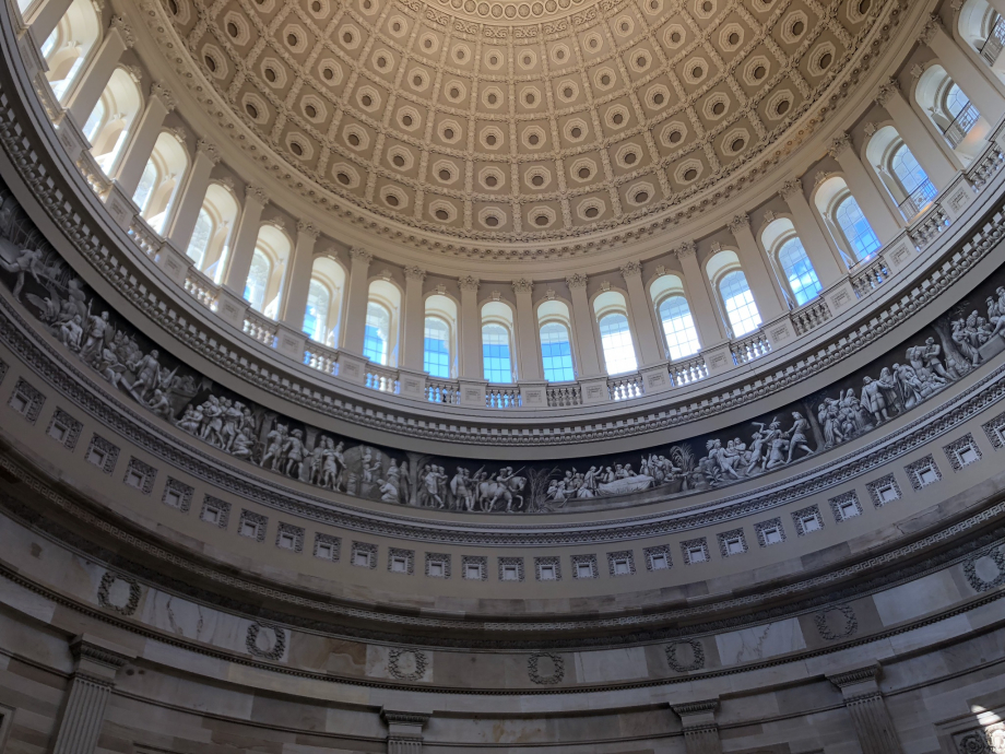 Sous le dôme du Capitole
