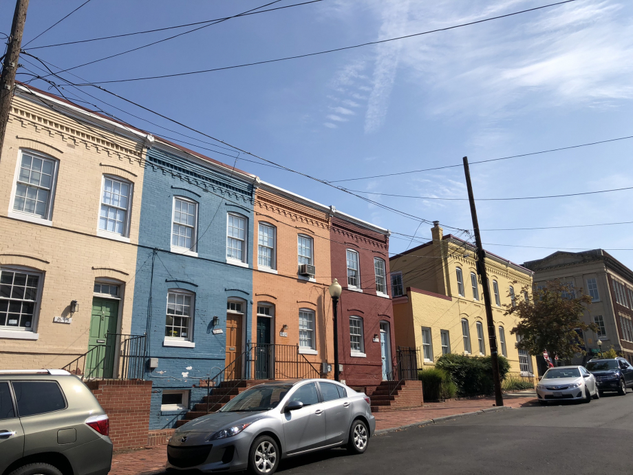 Les maisons colorées de Georgetown 2