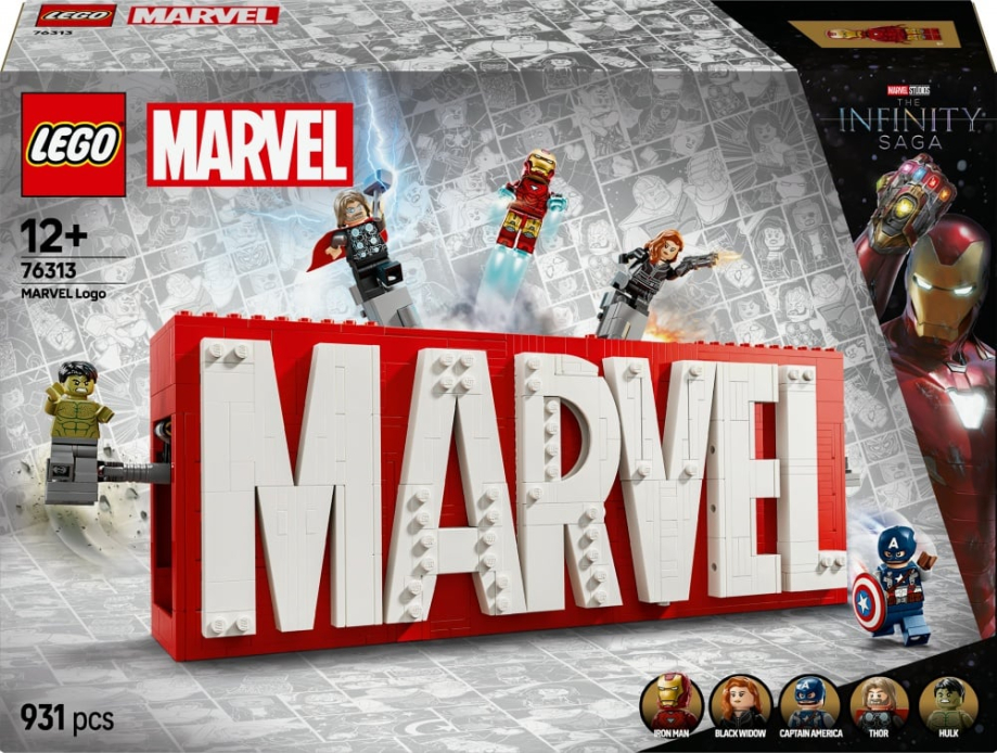 LEGO Logo Marvel et ses super-héros - Steelbook Jeux Vidéo