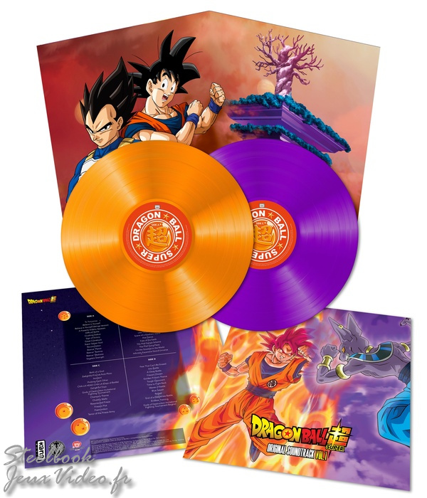 EAN : 3701627800444 - Dragon Ball Super - Volume 1 | Édition Limitée Vinyle Orange et Violet