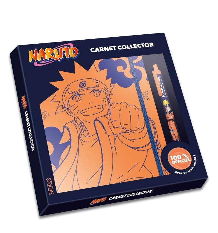 EAN : 9782215188636 - Coffret Carnet collector Naruto (Avec Stylo)