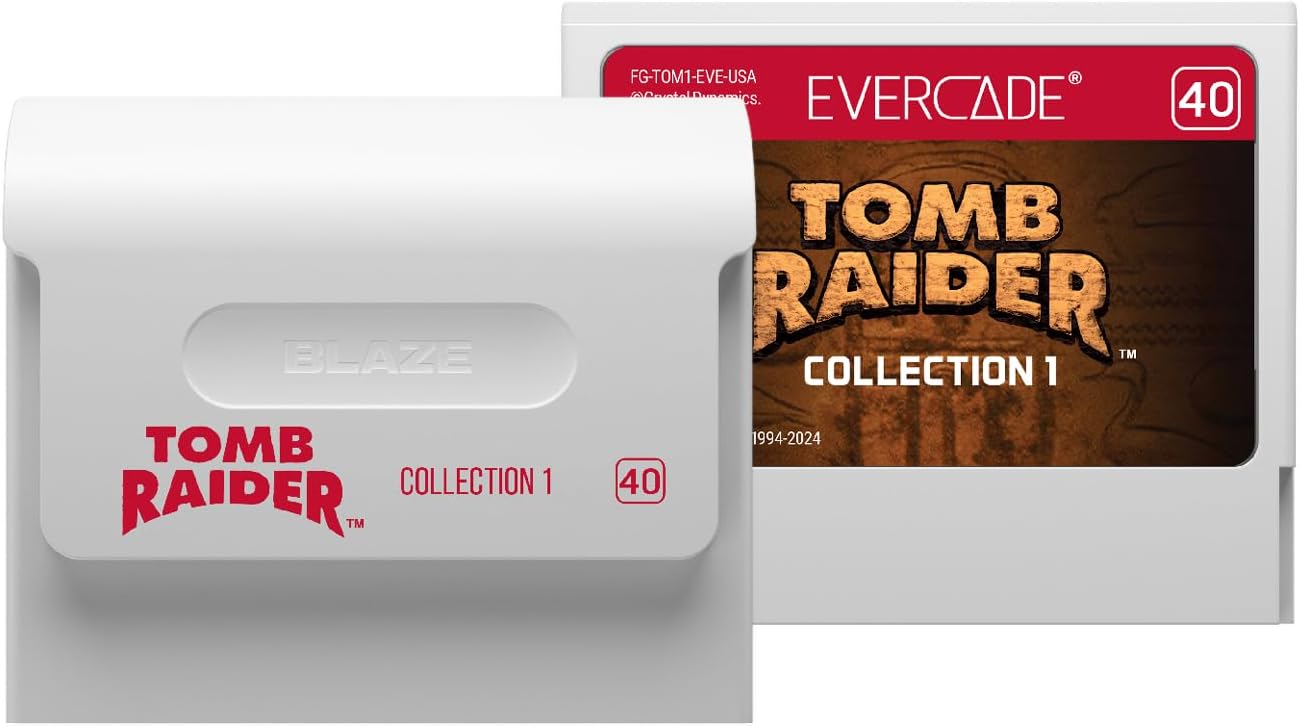EAN : 5060990240515 - Tomb Raider Collection 1 - Cartouche Evercade N°40