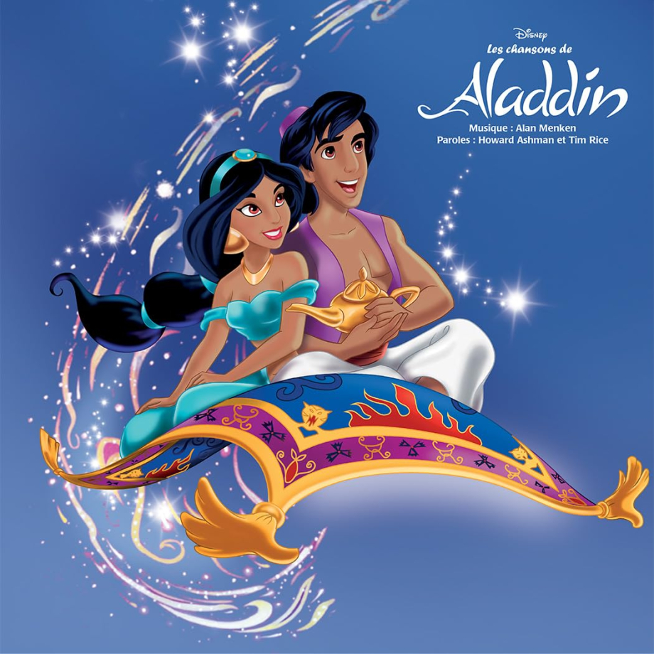 EAN : 0050087562298 - Les chansons de Aladdin | Vinyle Or Transparent