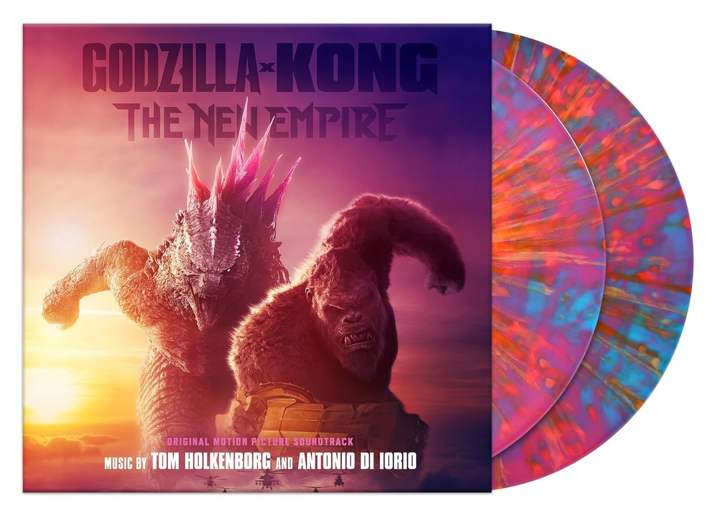 EAN : 0850053152252 - Godzilla X Kong : The New Empire | Double Vinyle Coloré