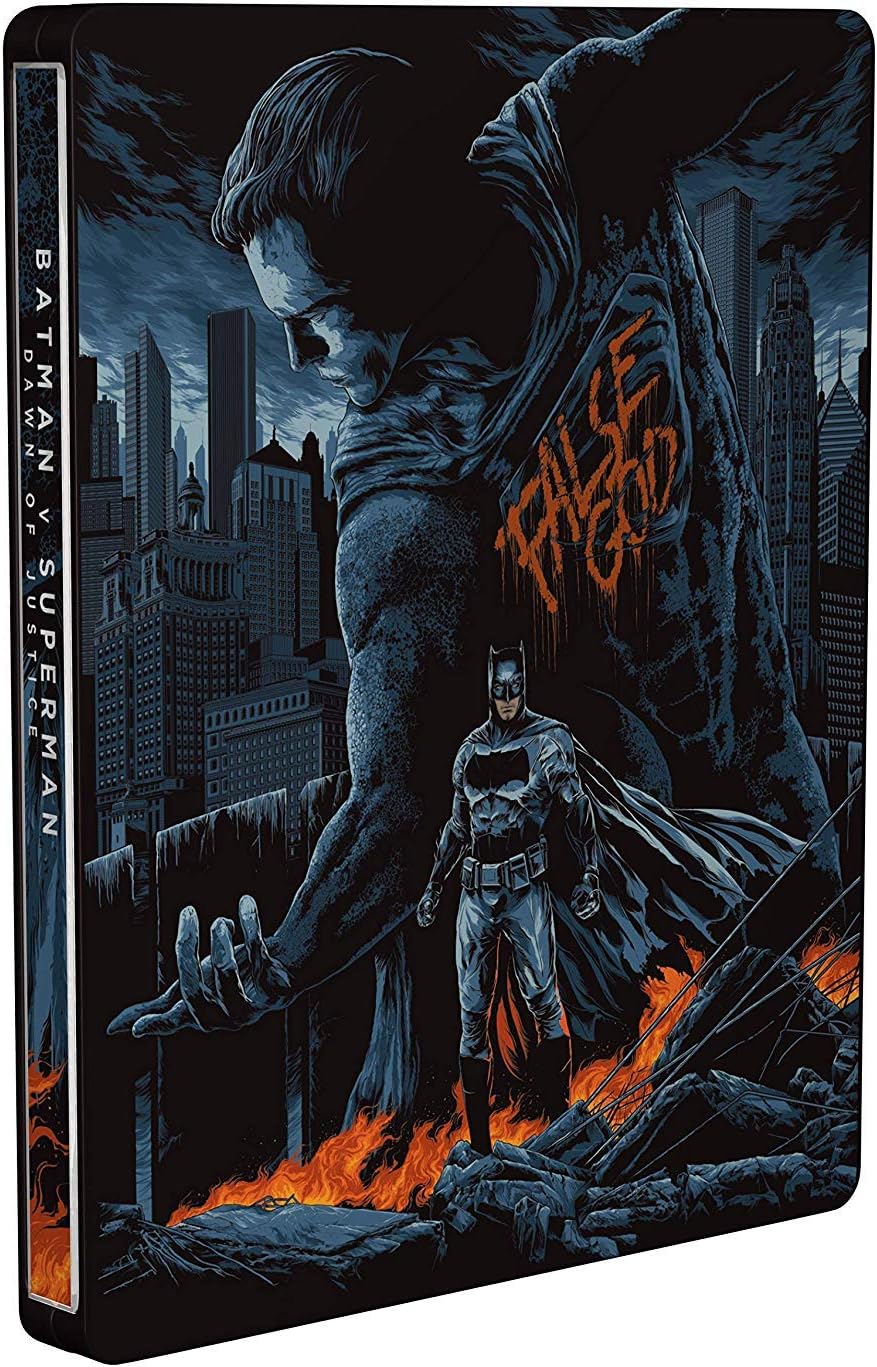 Batman v Superman : L'Aube de la Justice | Steelbook 4K Mondo - EAN :  5051888268315