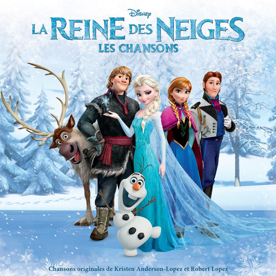 EAN : 0050087562304 - La Reine des Neiges - Les Chansons | Vinyle Frozen Bleu Opaque