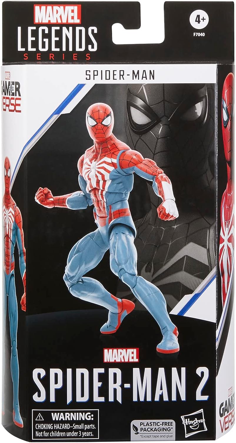 Figurine Hasbro Marvel Legends - Gamerverse Spider-Man 2 - Steelbook Jeux  Vidéo