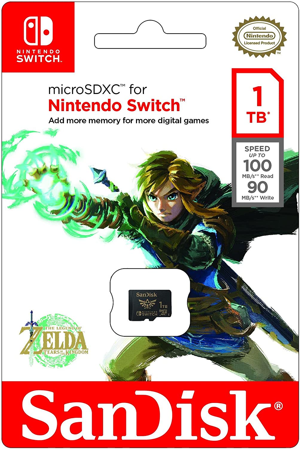 Carte SD Zelda 1 To : où l'obtenir
