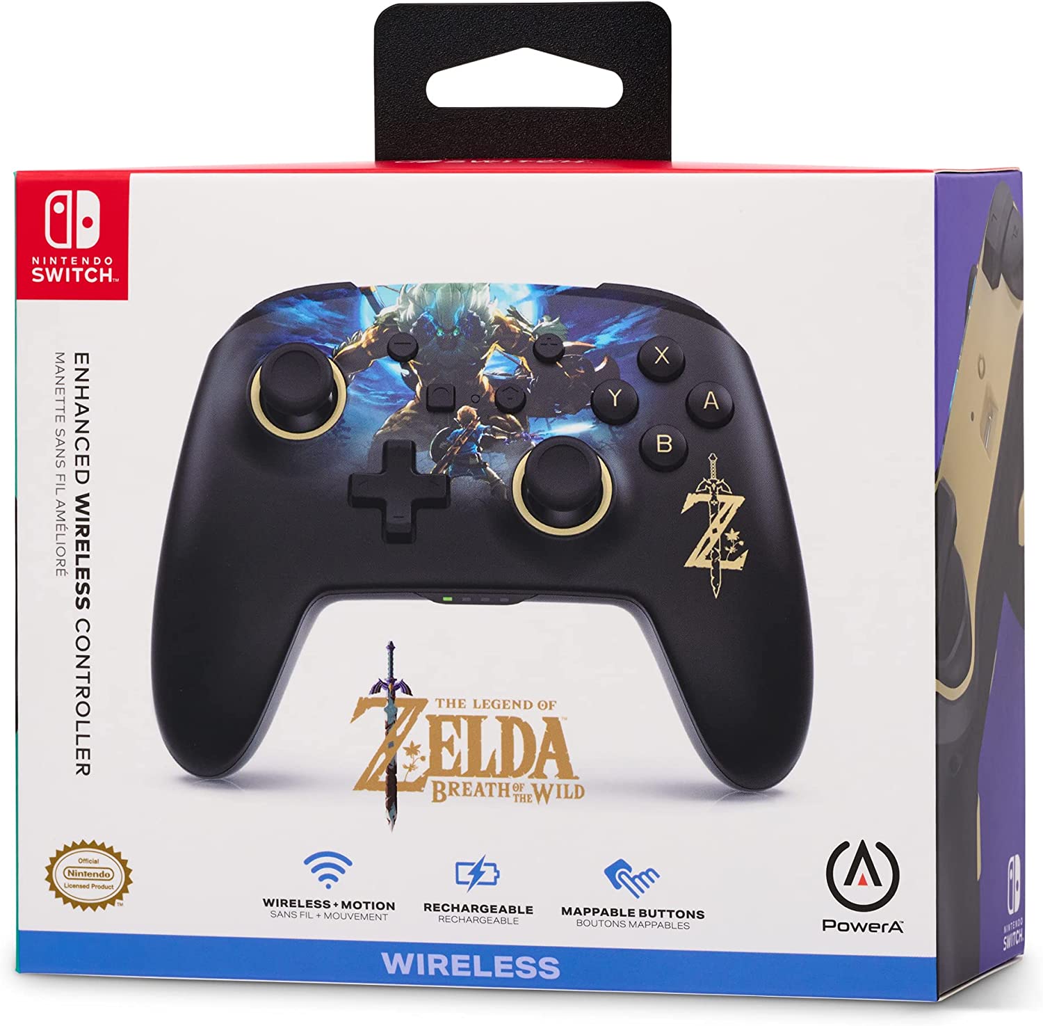 Manette sans fil PowerA pour Nintendo Switch - Zelda / Link