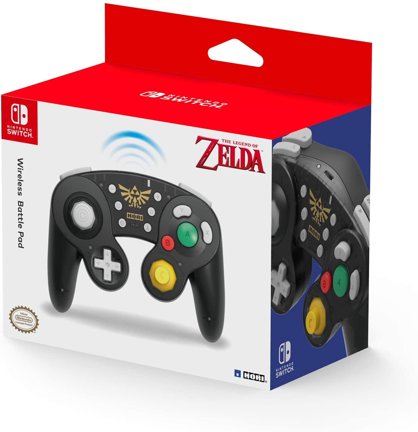 Manette Sans Fil Battle Pad (Zelda) pour Nintendo Switch - Steelbook Jeux  Vidéo