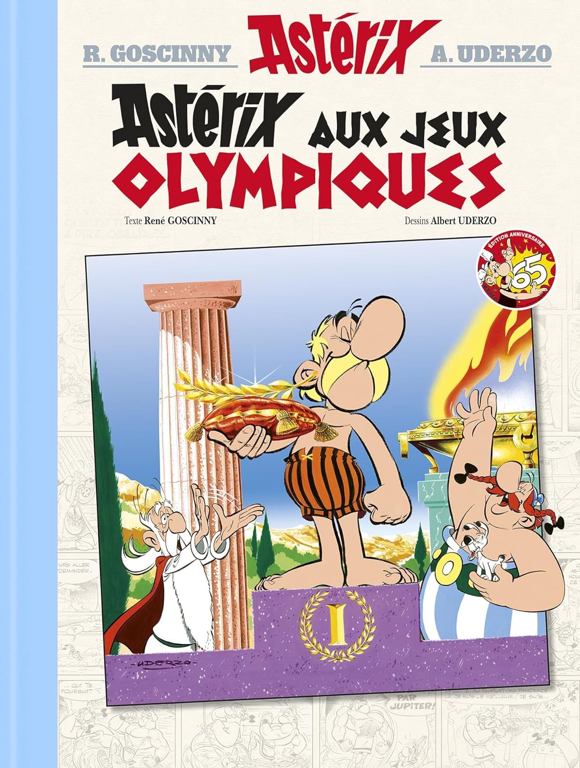 EAN : 9782014001372 - Astérix aux jeux Olympiques | Version Luxe - Edition 65 ans