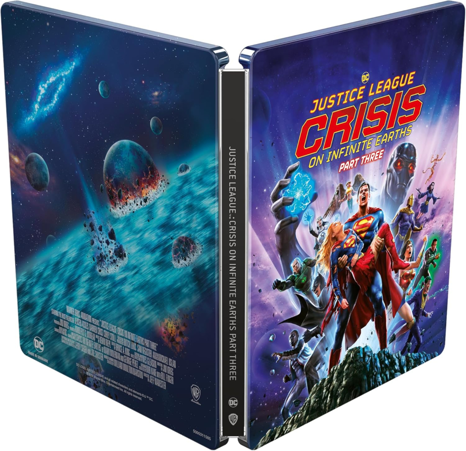 EAN : 5051888271513 - Justice League : Crisis on Infinite Earths (Partie 3) | Steelbook 4K