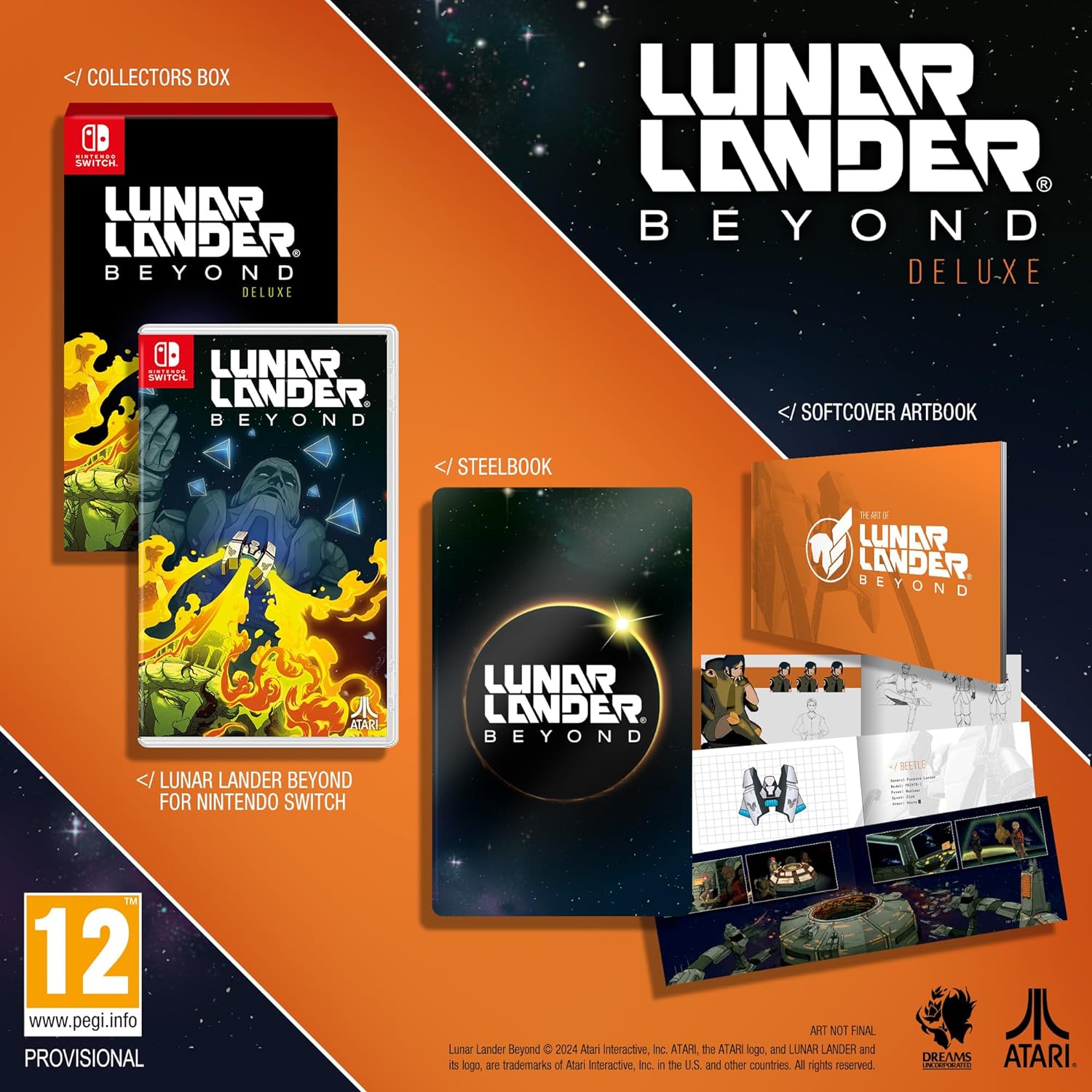 Lunar Lander Beyond | Switch - Steelbook
