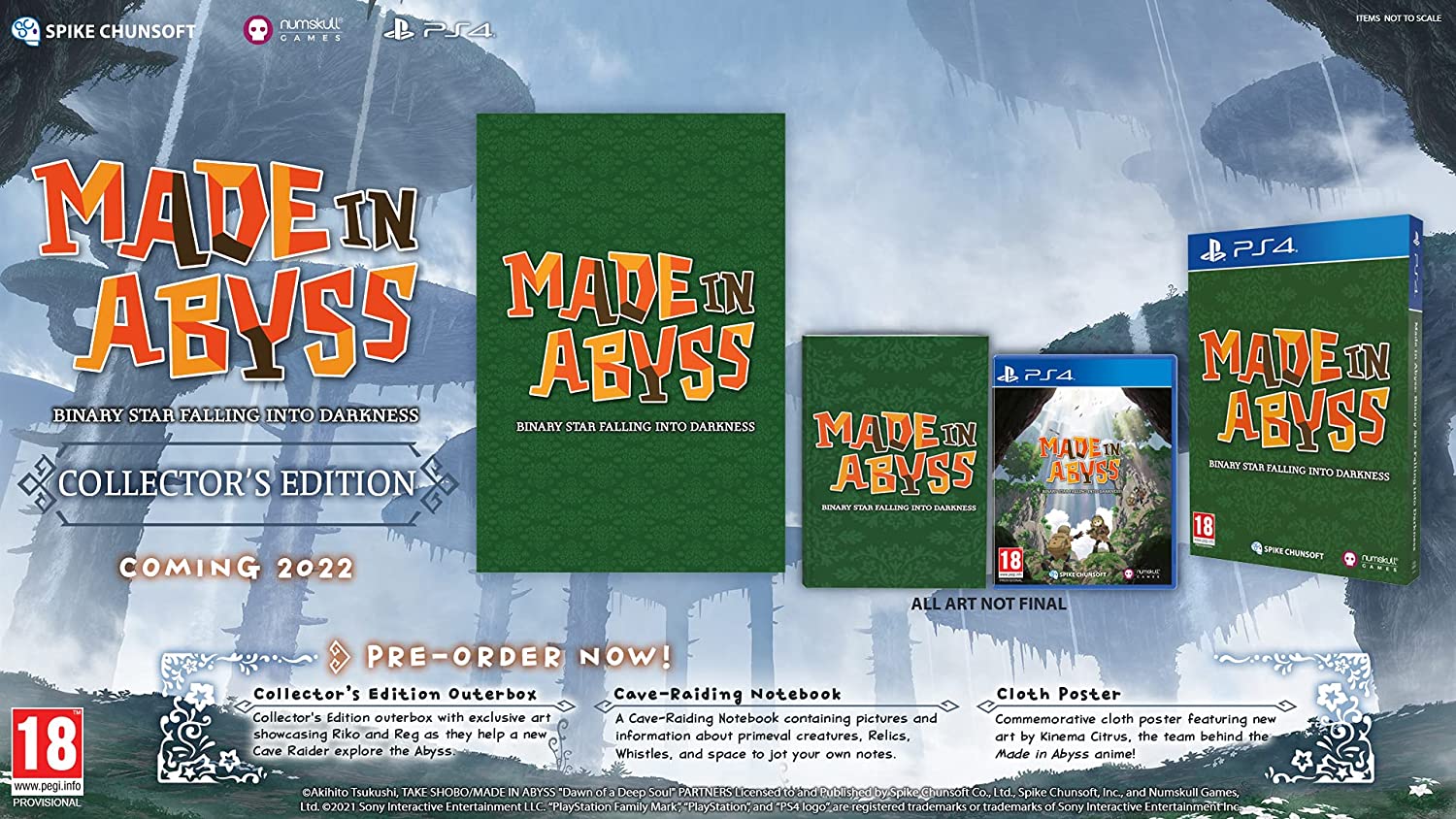 Preco Made In Abyss Binary Star Falling Into Darkness Steelbook Edition Collector Jeux Video Playstation Xbox Pc Et Switch