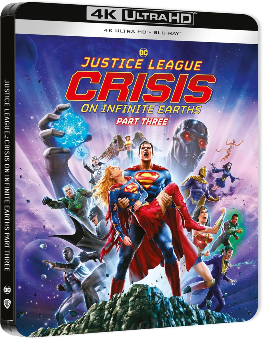EAN : 5051888271513 - Justice League : Crisis on Infinite Earths (Partie 3) | Steelbook 4K