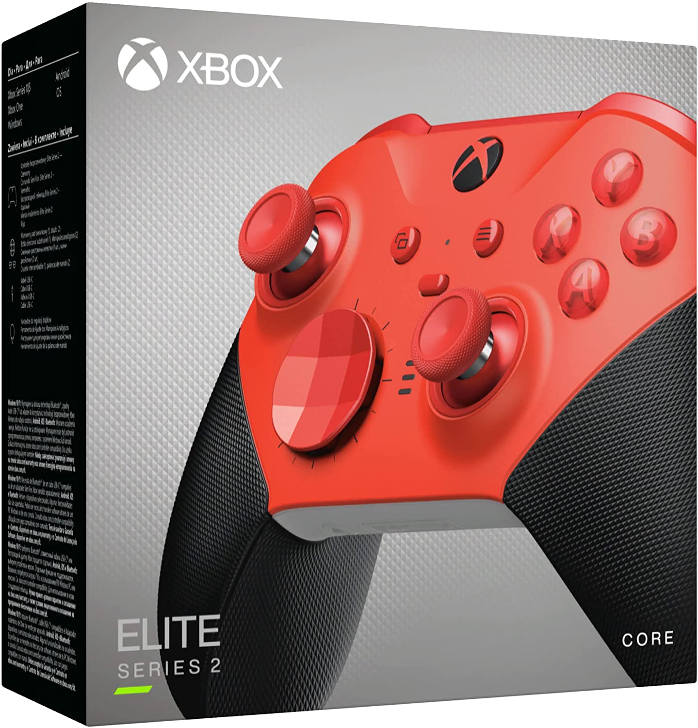 MAJ le 24/04 Manette Xbox Elite Series 2 Core - Rouge - Steelbook