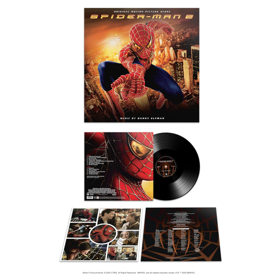 EAN : 0198028141017 - Spider-Man 2 (Original Motion Picture Score) 20ème Anniversaire | Vinyle Noir