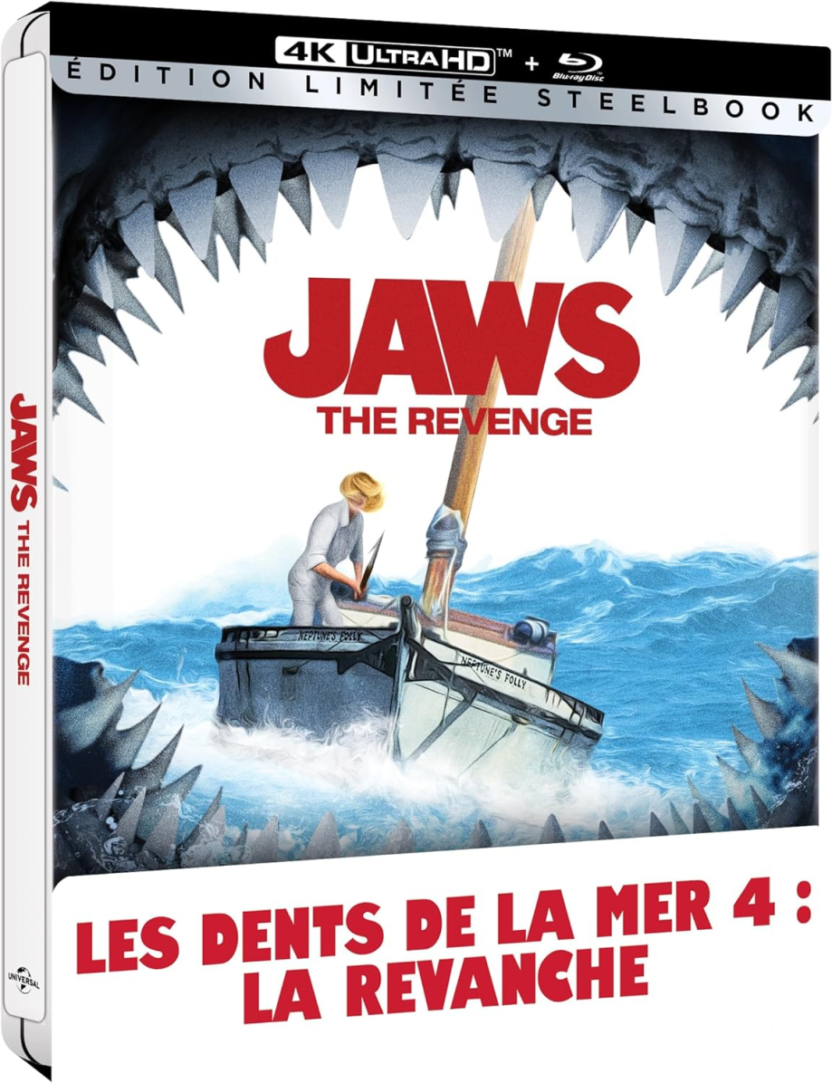 EAN :  3701432036021 - Les Dents de la Mer 4 : La Revanche | Steelbook 4k