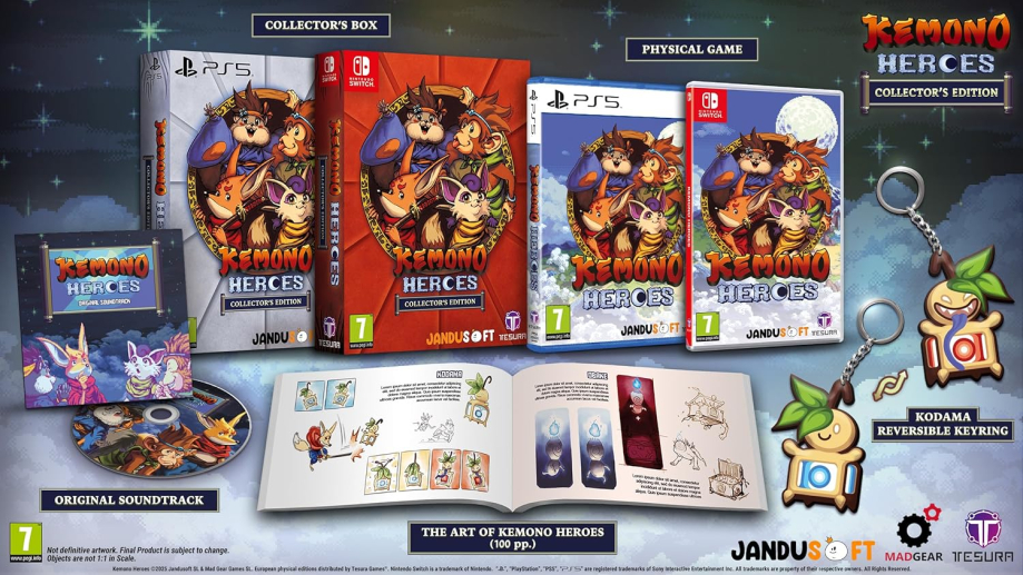 Kemono Heroes - Standard et Collector