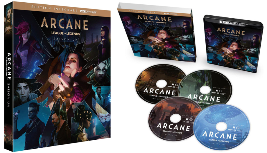 Arcane-League-of-Legends-saison-1-blu-ray-4K