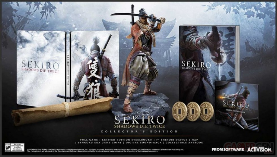 Sekiro : Shadows Die Twice - Edition Collector avec Steelbook