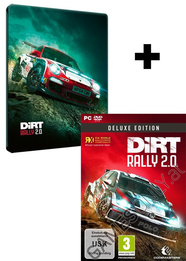 Steelbook de Dirt Rally 2.0