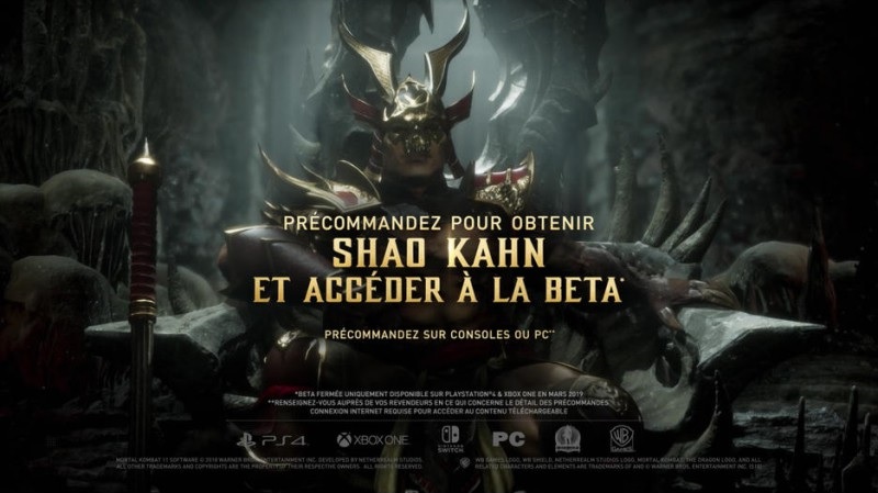 FuturPak - Steelbook - Mortal Kombat 11 - Shao Kahn - Béta - PS4 - Xbox One