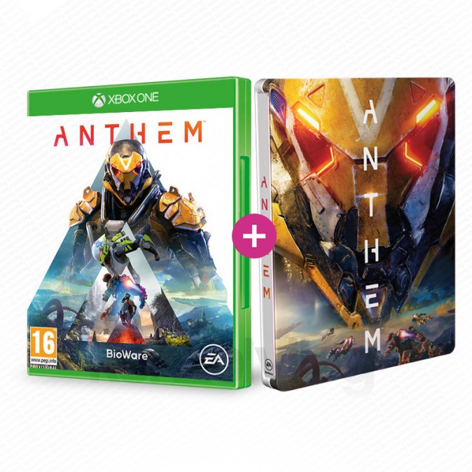 Le jeu Anthem sur Xbox One + Le Steelbook
