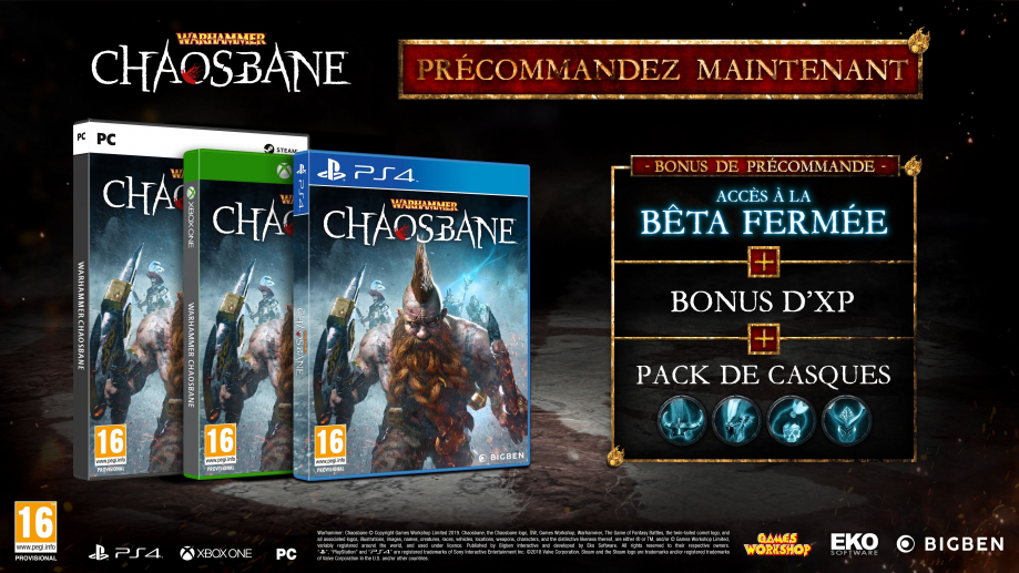 Warhammer Chaosbane Edition Magnus Steelbook FuturePak Edition Collector Limited SteelbookV SteelbookJeuxVideo Steelbookcollection Steelbookcollector Steelbookaddict PS4 XboxOne