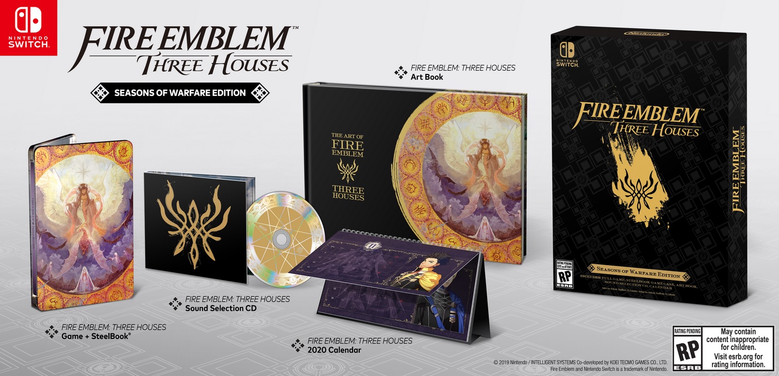 Fire Emblem Three Houses Steelbook Edition Spéciale Collector