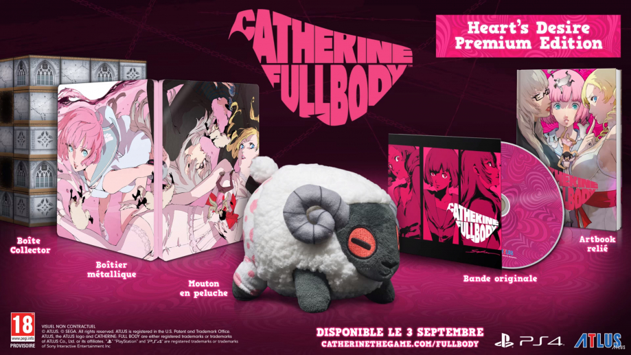 Catherine Full Body Steelbook FuturePak Edition Collector Limited SteelbookV SteelbookJeuxVideo Steelbookcollection Steelbookcollector Steelbookaddict PS4 XboxOne