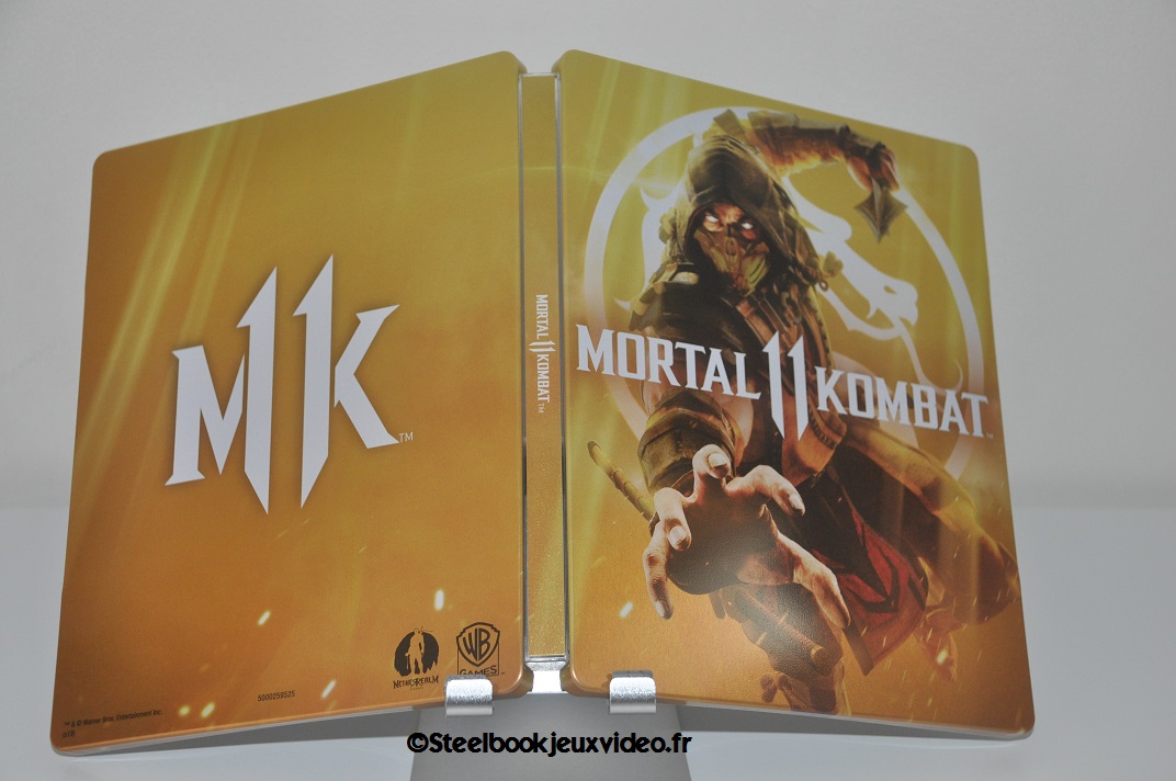 Présentation de l'Edition Steelbook de Mortal Kombat 11 Steelbook