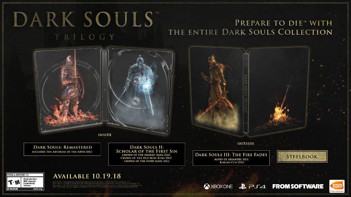 Dark Souls Trilogy Steelbook