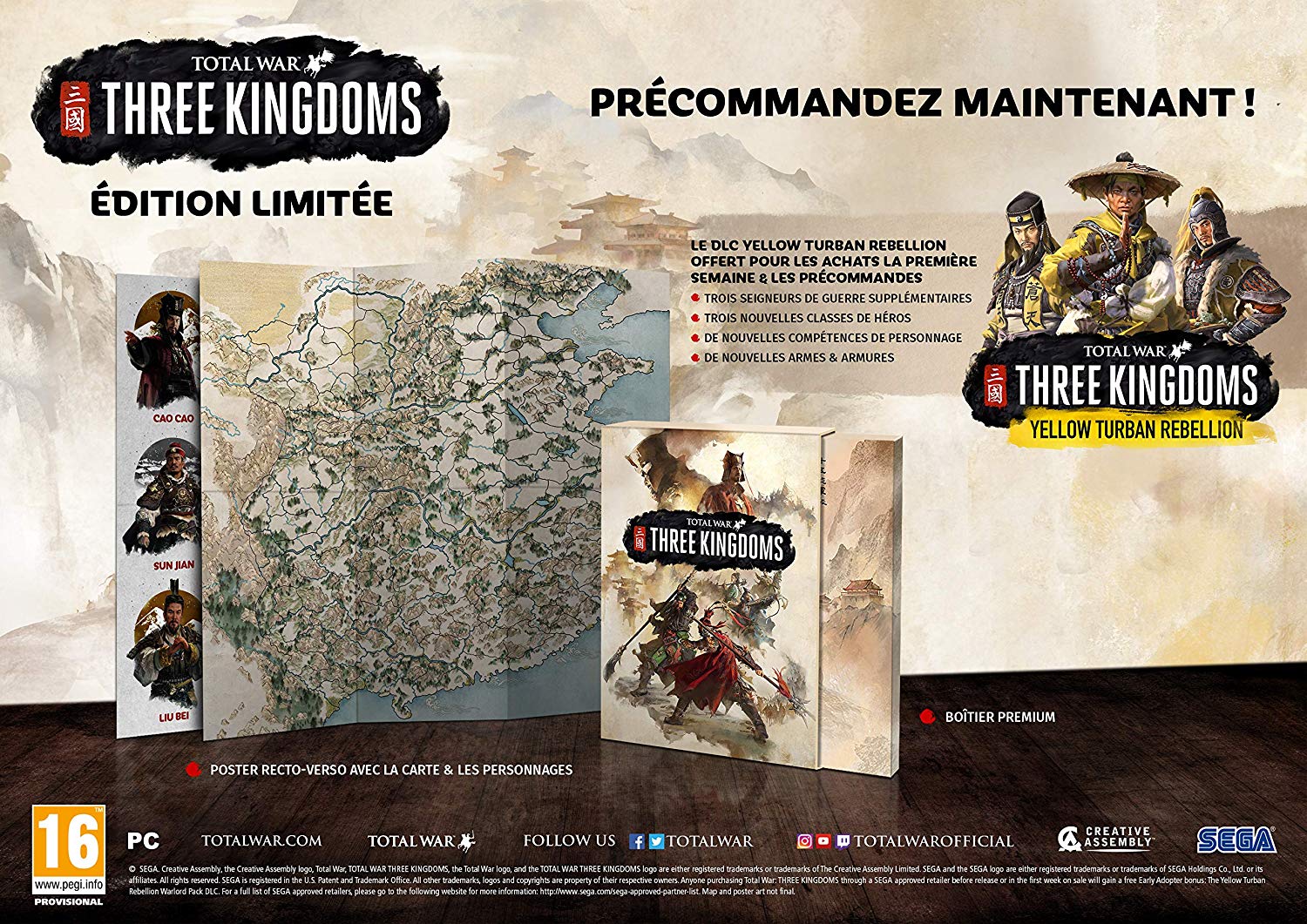 steelbook total war three kingdoms