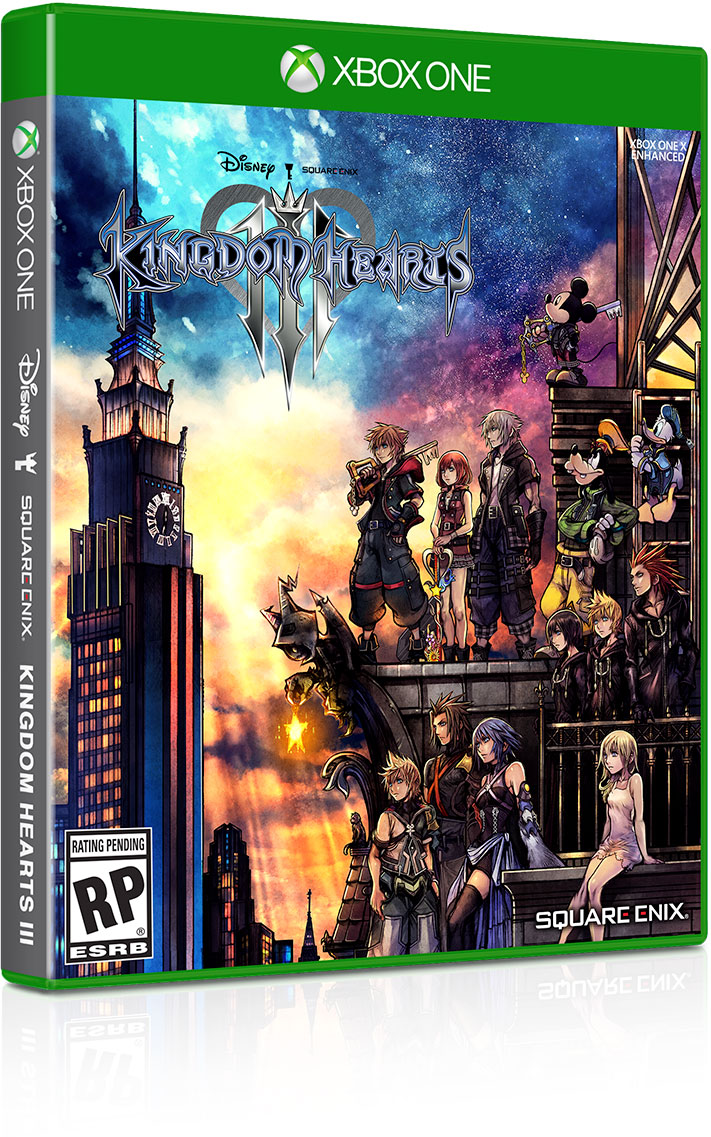 kingdom hearts 3 deluxe edition bundle figures