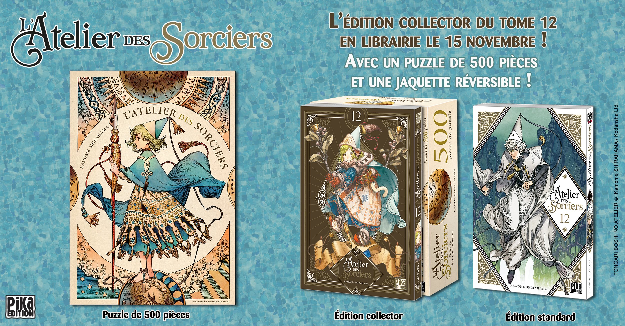 MAJ le 15/11 L'Atelier des Sorciers T12 Edition Collector