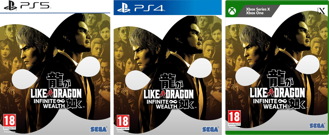 MAJ le 01/12 Like a Dragon : Infinite Wealth - Steelbook Jeux Vidéo