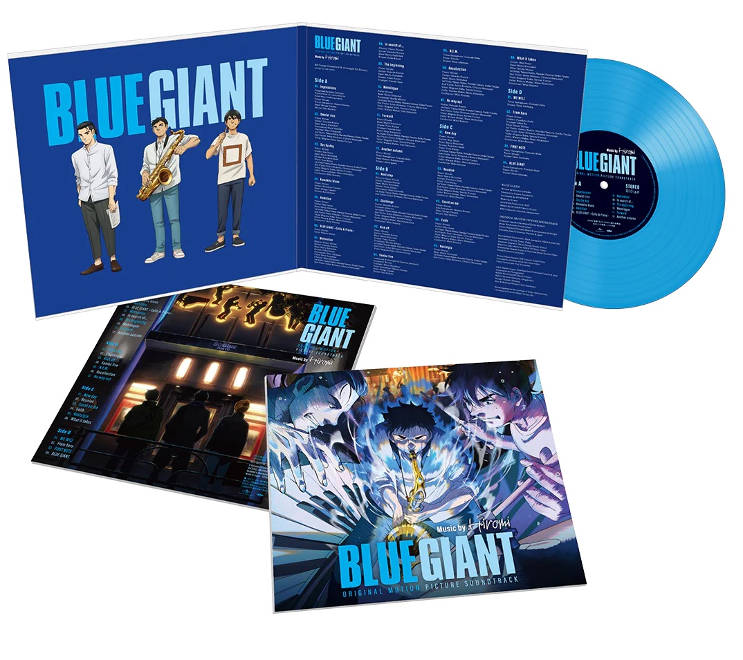 Blue Giant | Double Vinyle Bleu Opaque - EAN :  0602455229991 