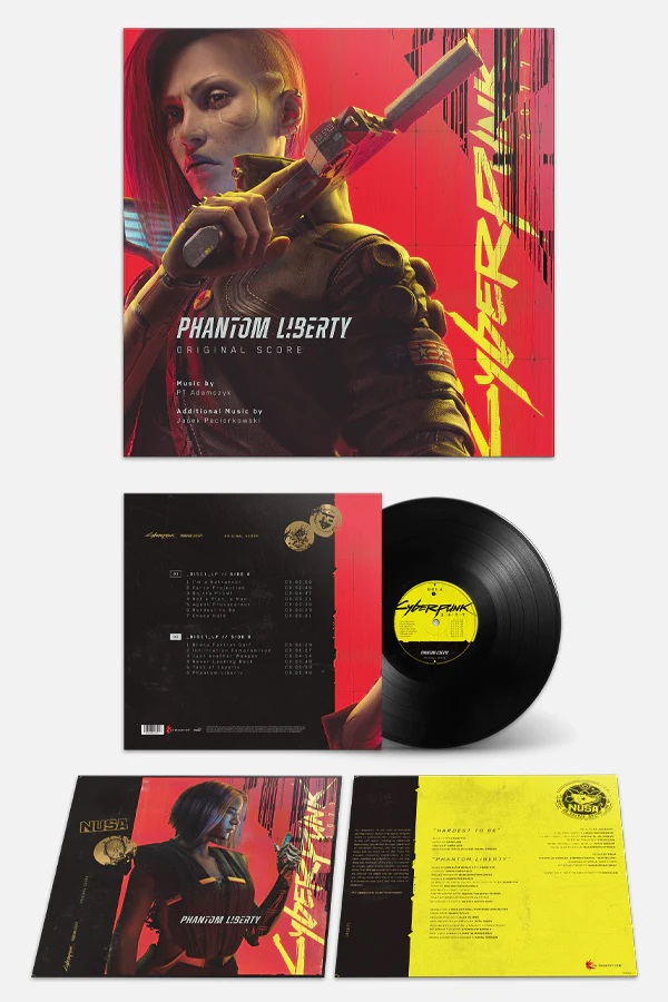 EAN :  0196588481918 - Cyberpunk 2077 : Phantom Liberty | Vinyle Noir