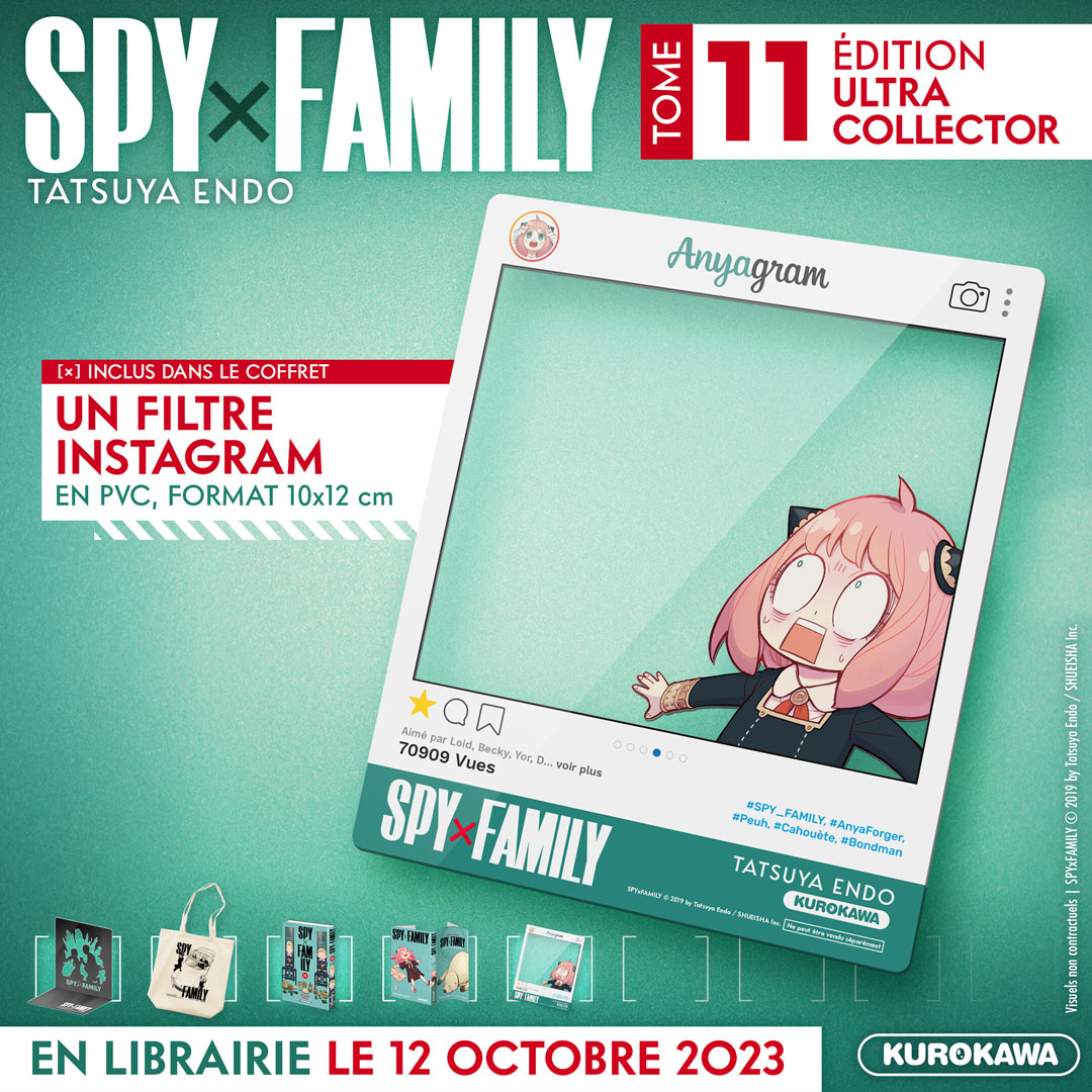 MAJ le 12/10 Spy x family Tome 11 Ultra Collector - Steelbook Jeux