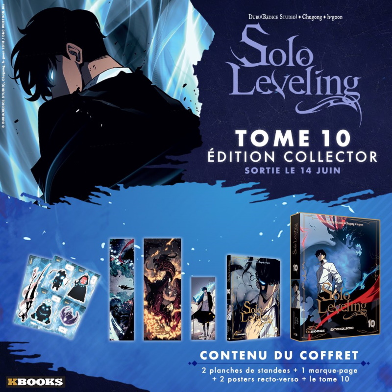 MAJ le 04/07 Solo leveling - Tome 10 Edition Collector - Steelbook