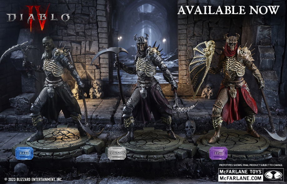 Figurines McFarlane Toys Diablo IV nécromancien